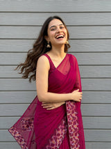 MIMOSA Rani Saree Saree — pose 10 styling detail