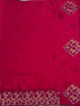 MIMOSA Rani Saree Saree — pallu and zari work detail