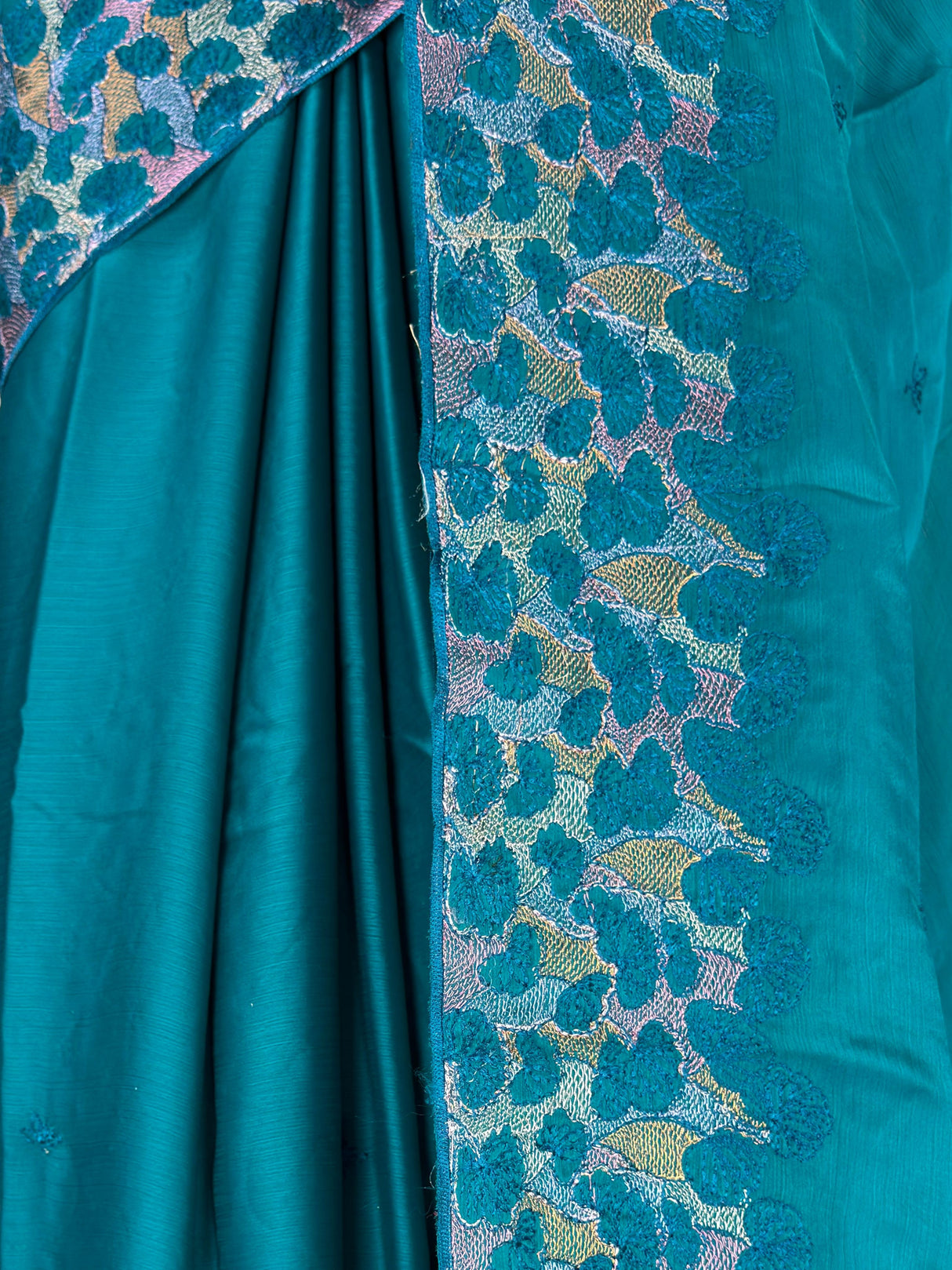 MIMOSA Sapphire Saree Saree — fleets shot full lifestyle
