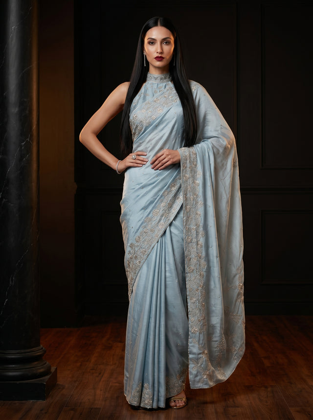 MIMOSA Saree Saree — front view on mannequin