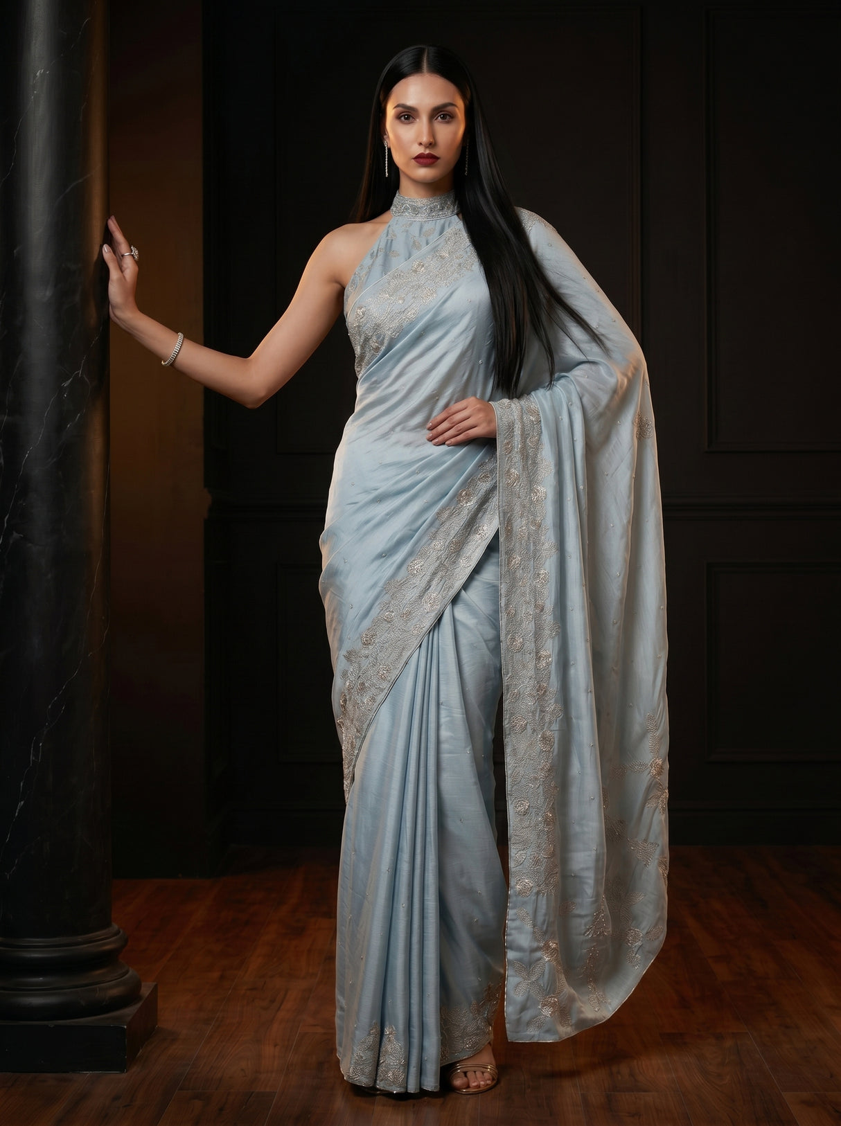 MIMOSA Saree Saree — pose 4 styling detail