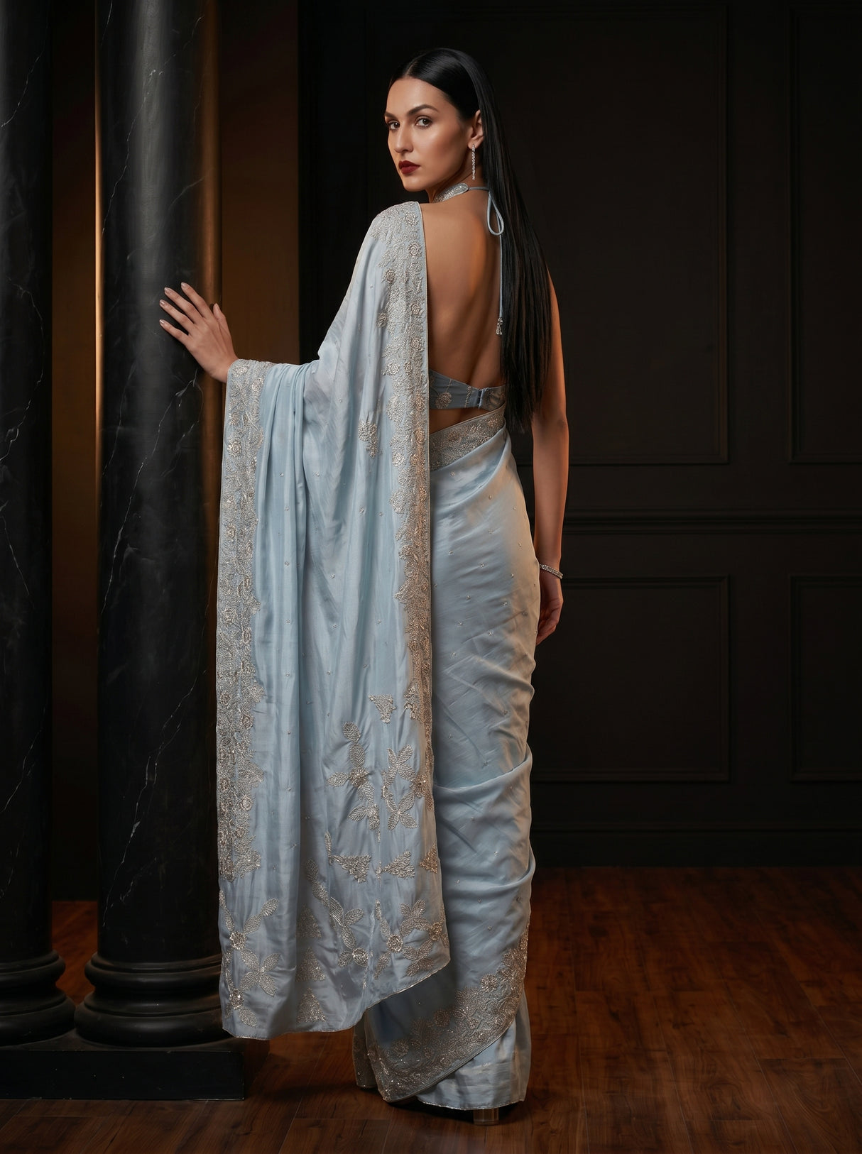 MIMOSA Saree Saree — pose 9 styling detail