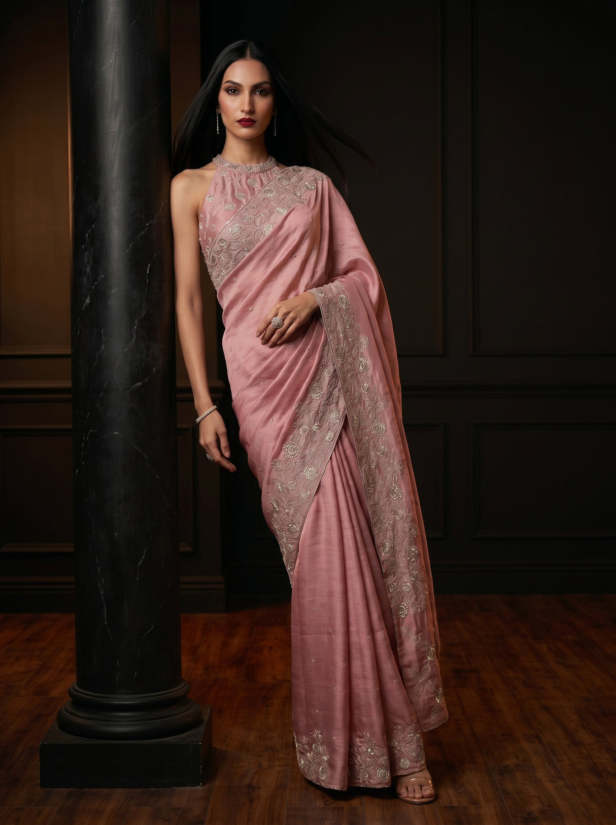 MIMOSA Saree Saree — pose 5 styling detail