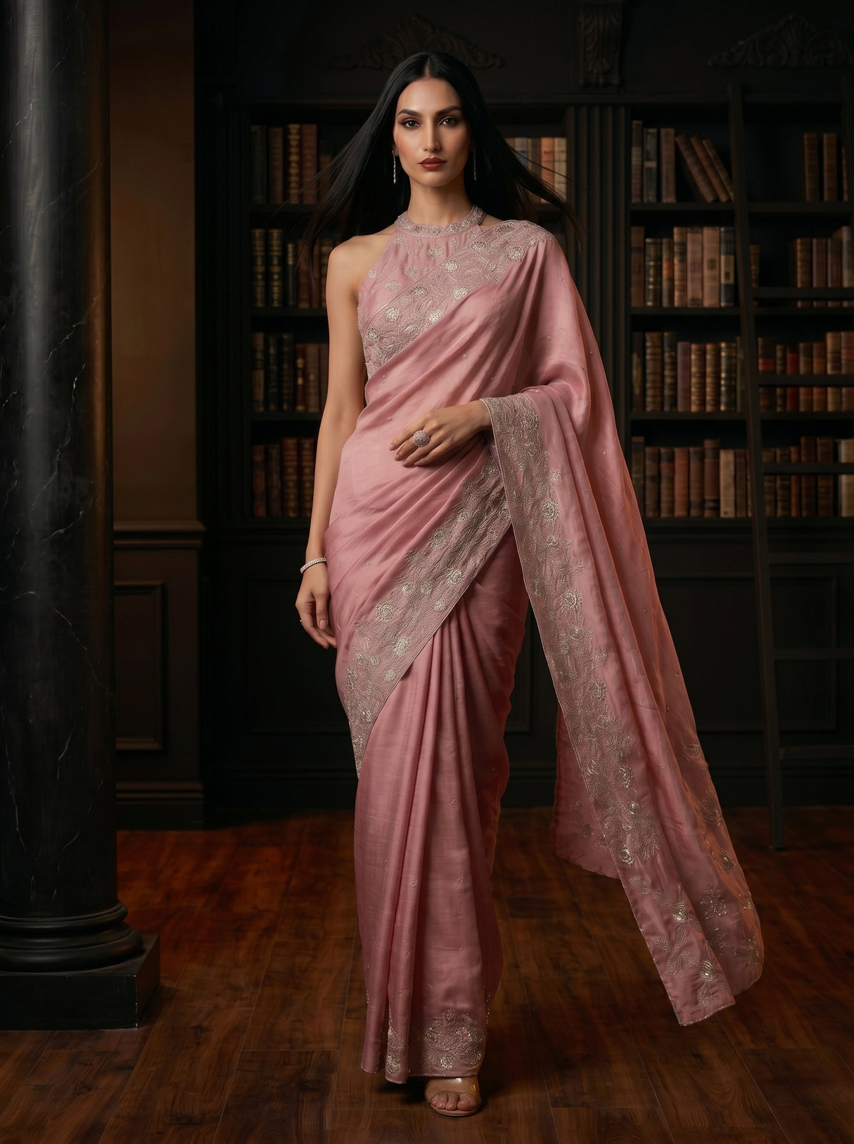 MIMOSA Saree Saree — pose 6 styling detail