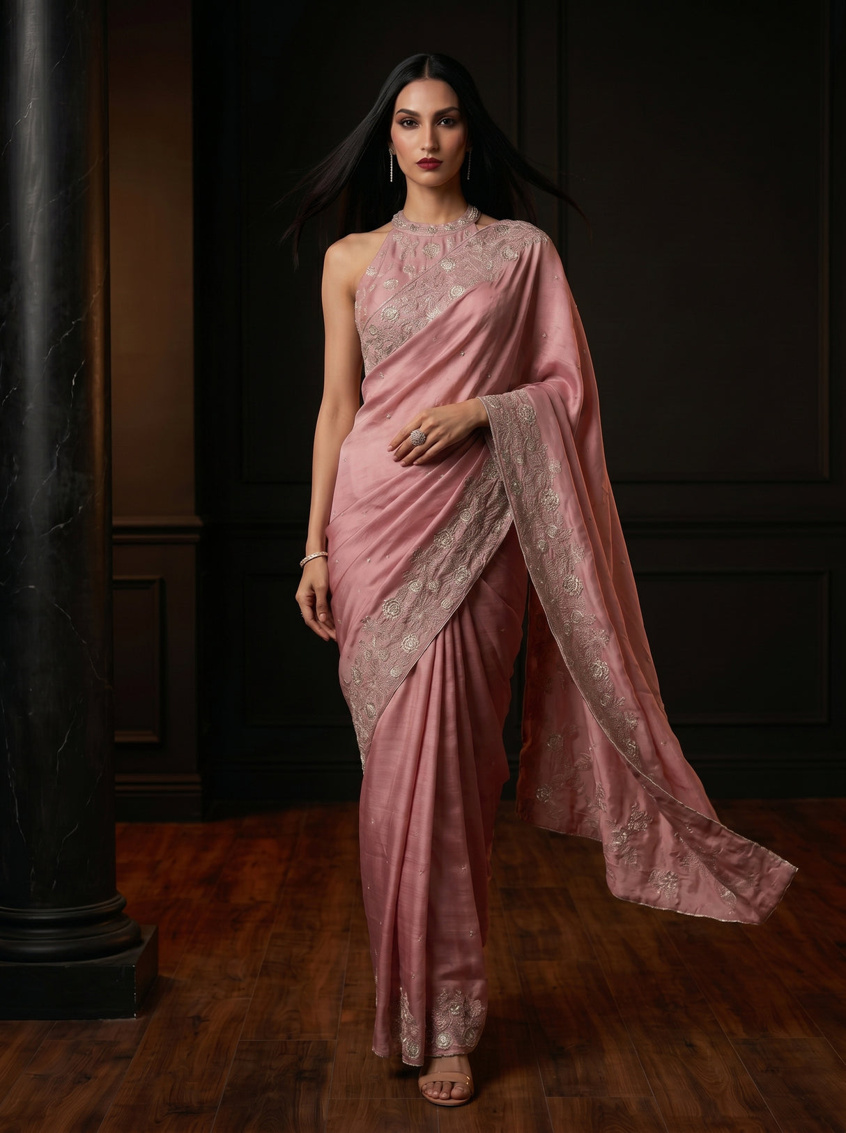 MIMOSA Saree Saree — pose 7 styling detail