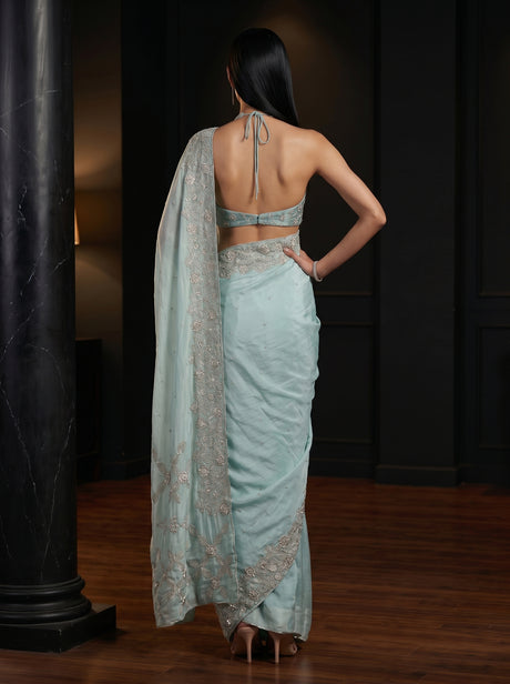 MIMOSA Saree Saree — pose 2 styling detail