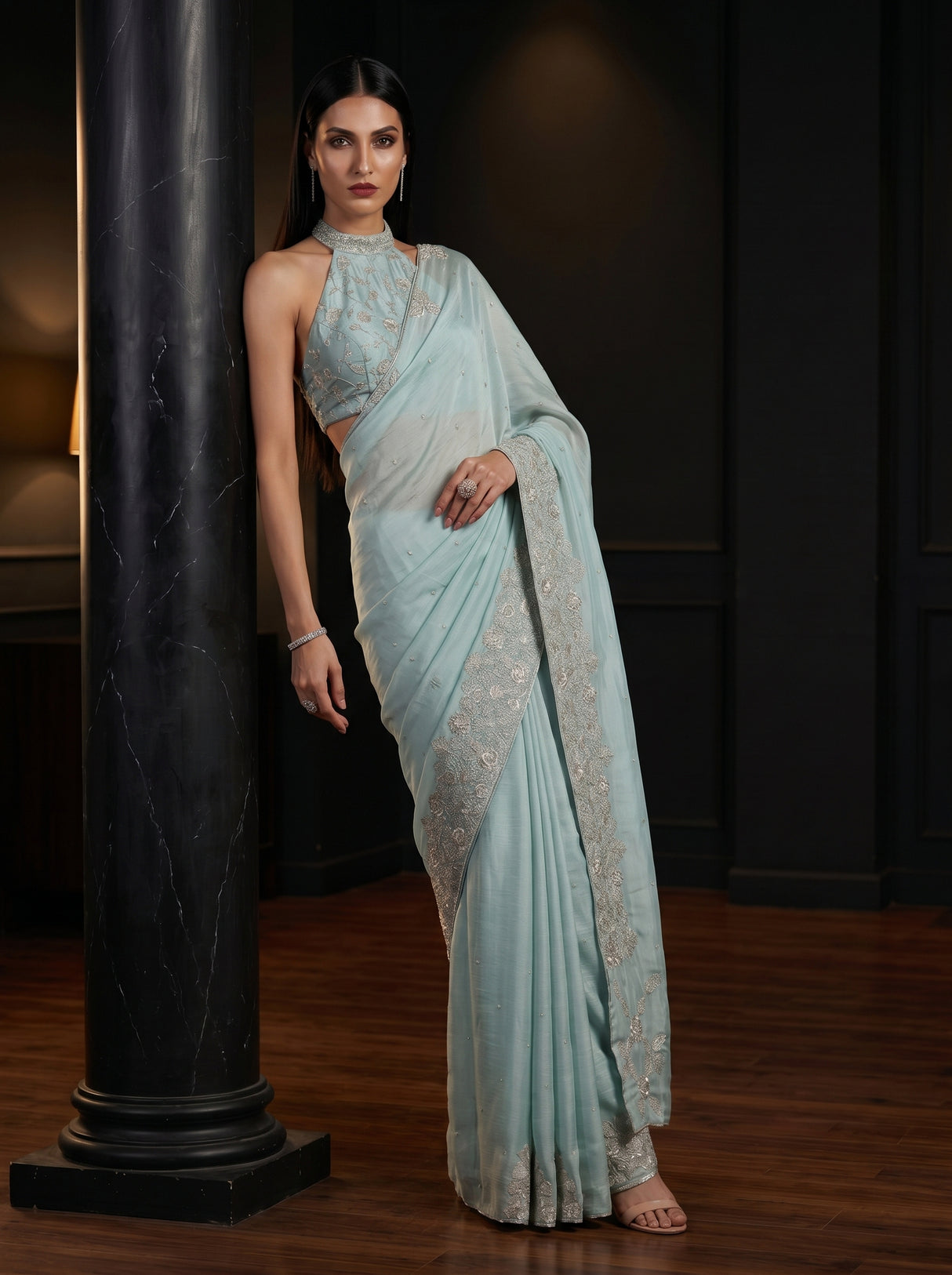 MIMOSA Saree Saree — pose 5 styling detail