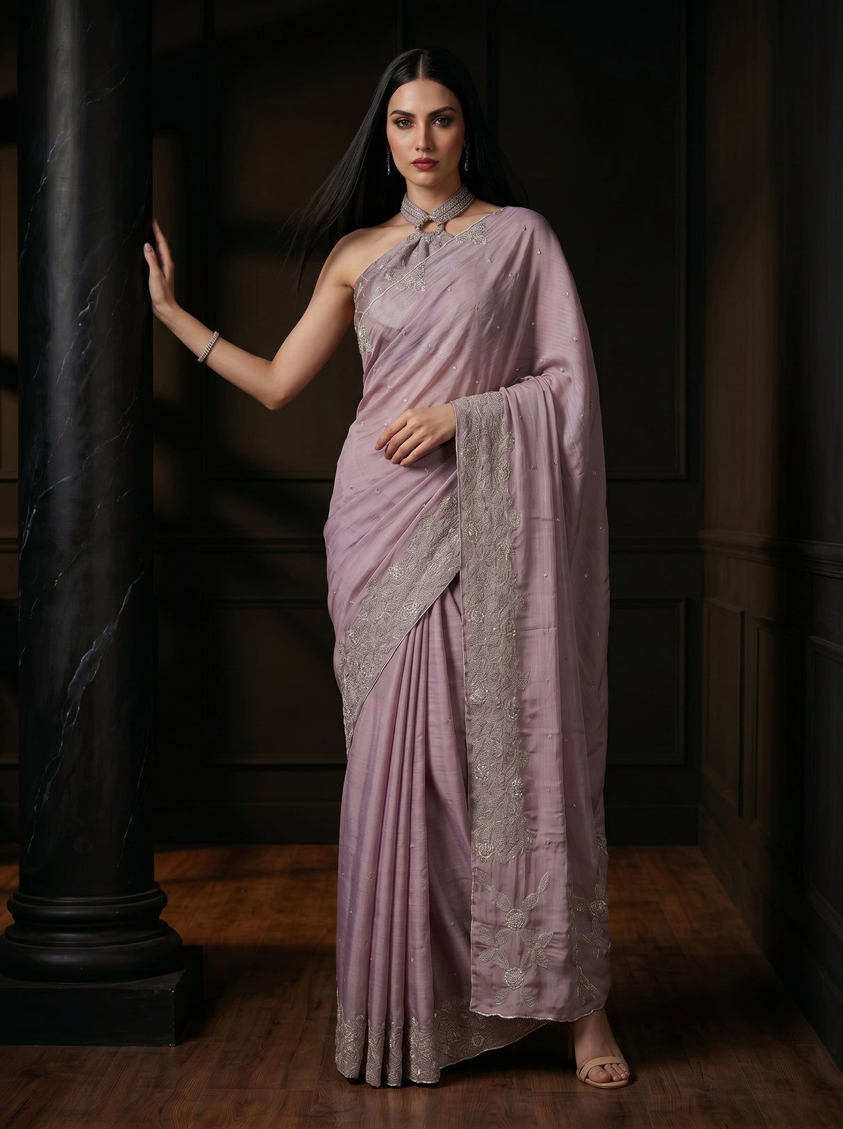 MIMOSA Saree Saree — pose 4 styling detail