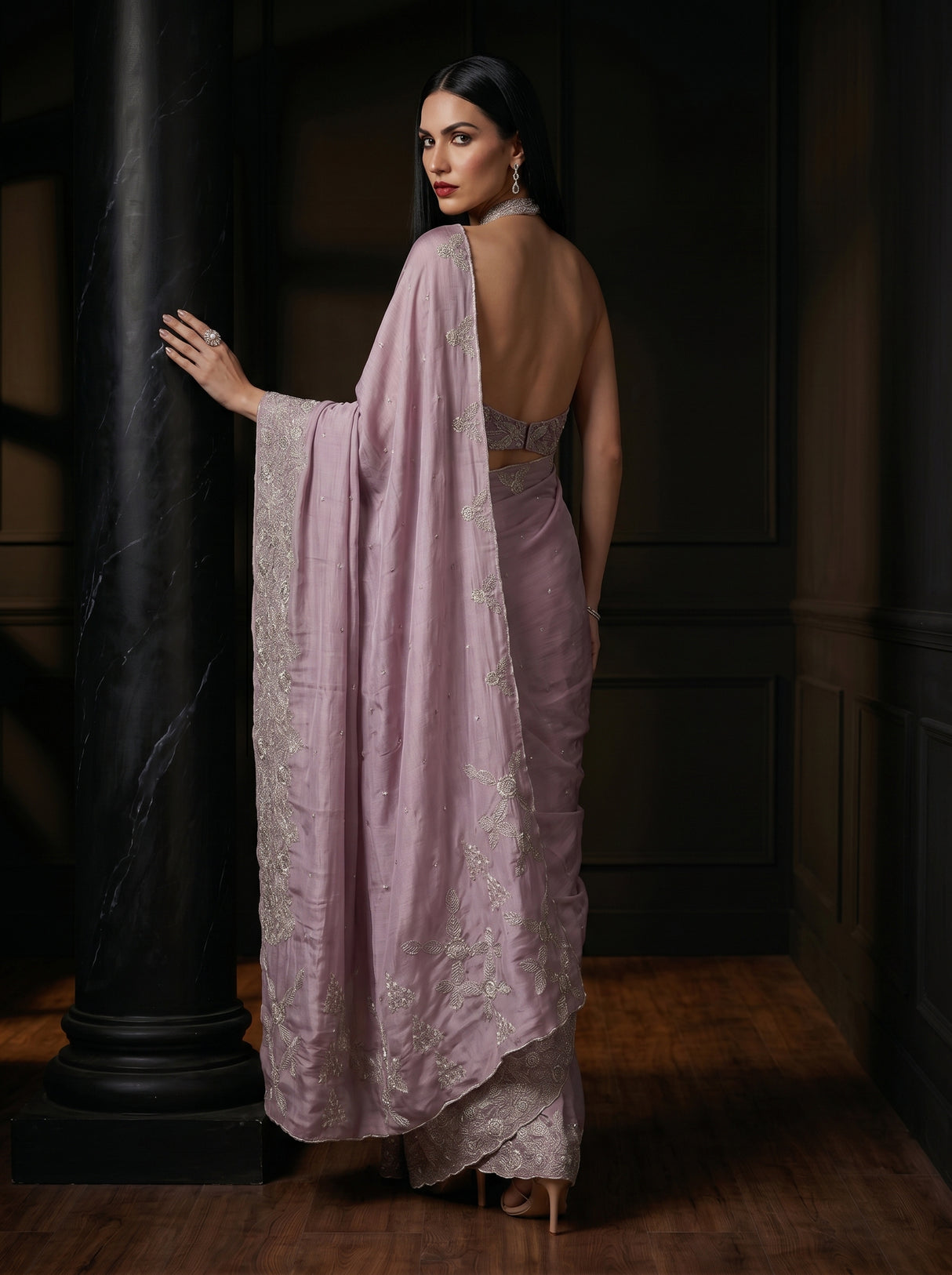 MIMOSA Saree Saree — pose 9 styling detail