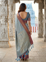 MIMOSA Saree Saree — pose 2 styling detail