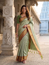 MIMOSA Saree Saree — pose 6 styling detail