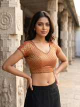 MIMOSA Saree Saree — blouse close-up