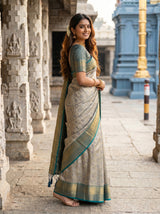 MIMOSA Saree Saree — pose 5 styling detail