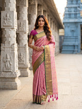 MIMOSA Saree Saree — front view on mannequin