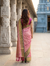 MIMOSA Saree Saree — pose 2 styling detail