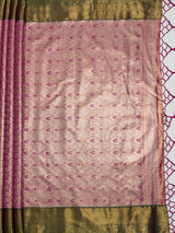MIMOSA Saree Saree — pallu and zari work detail
