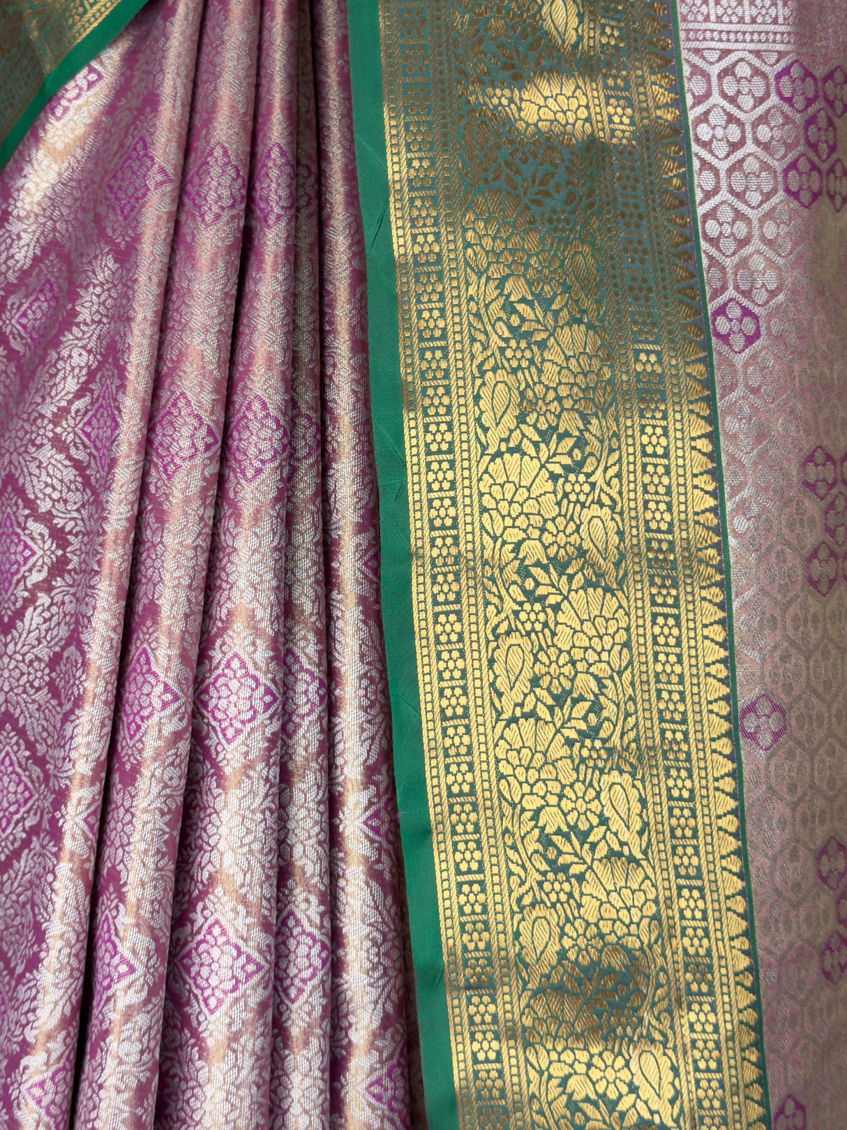 MIMOSA Magenta Saree Saree — fleets shot full lifestyle