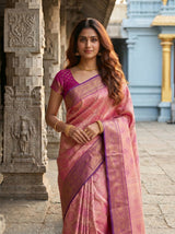 MIMOSA Rani Saree Saree — pose 10 styling detail