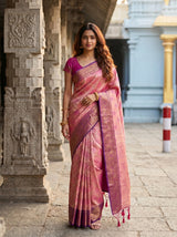MIMOSA Rani Saree Saree — pose 6 styling detail