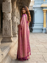MIMOSA Rani Saree Saree — pose 9 styling detail