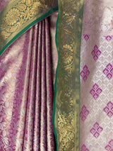MIMOSA Magenta Saree Saree — fleets shot full lifestyle