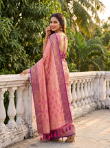 MIMOSA Rani Saree Saree — pose 7 styling detail