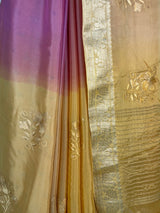 MIMOSA Gold Jaipur Saree — fleets shot full lifestyle