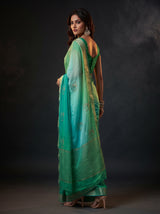 MIMOSA Rama Jaipur Saree — pose 7 styling detail