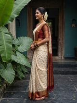 MIMOSA Saree Saree — pose 3 styling detail