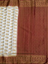 MIMOSA Saree Saree — pallu and zari work detail