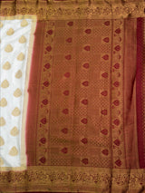 MIMOSA Saree Saree — pallu and zari work detail