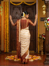 MIMOSA Saree Saree — pose 2 styling detail