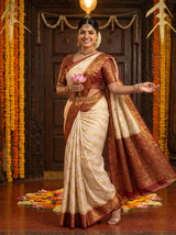 MIMOSA Saree Saree — pose 9 styling detail