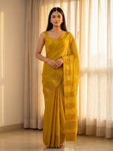 Gold  Saree