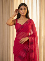 MIMOSA Rani Saree Saree — pose 10 styling detail