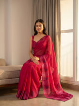 MIMOSA Rani Saree Saree — pose 8 styling detail