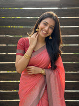 MIMOSA Gajari Saree Saree — pose 10 styling detail