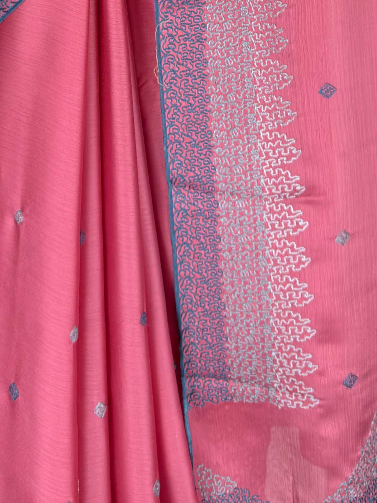 MIMOSA Pink Saree Saree — fleets shot full lifestyle