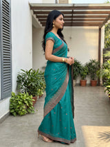 MIMOSA Rama Saree Saree — pose 3 styling detail