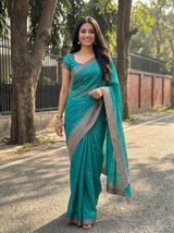 MIMOSA Rama Saree Saree — pose 6 styling detail