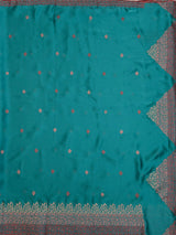 MIMOSA Rama Saree Saree — pallu and zari work detail