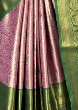 MIMOSA Rani Kanjivaram Art Silk Saree — fleets shot full lifestyle