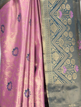 MIMOSA Pink Saree Saree — fleets shot full lifestyle