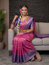 MIMOSA Rani Saree Saree — pose 8 styling detail