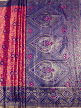 MIMOSA Rani Saree Saree — pallu and zari work detail
