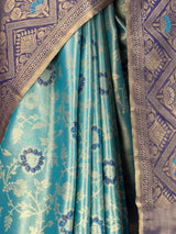 MIMOSA Sapphire Saree Saree — fleets shot full lifestyle
