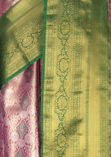 MIMOSA Gajari Kanjivaram Art Silk Saree — fleets shot full lifestyle