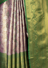 MIMOSA Magenta Kanjivaram Art Silk Saree — fleets shot full lifestyle