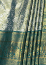 MIMOSA Saffire Kanjivaram Art Silk Saree — fleets shot full lifestyle