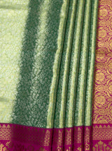 MIMOSA Rama Kanjivaram Art Silk Saree — fleets shot full lifestyle